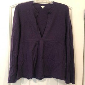 J Crew Deep V Sweater